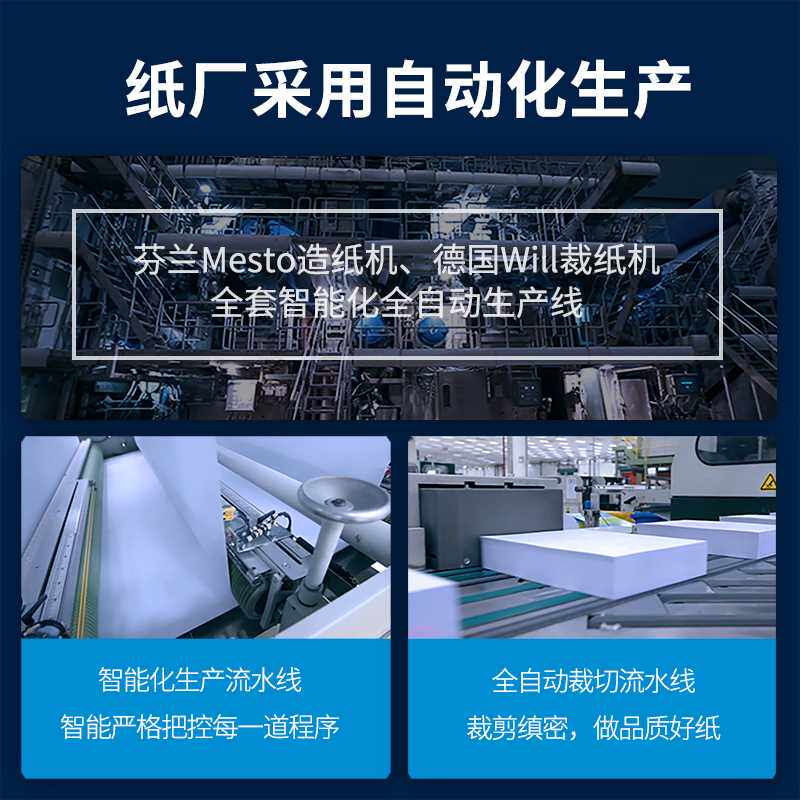 得力木尚a4复印纸打印纸80g70克白纸草稿纸办公用品广东整箱包邮