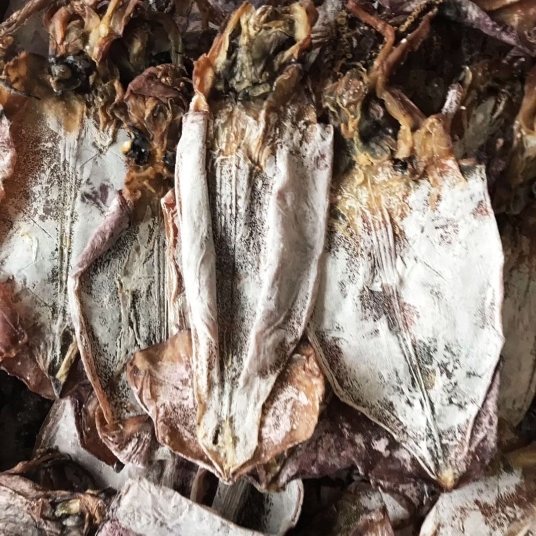 无盐烧烤鱿鱼干海鲜干货 渔家自然晒干无盐鱿鱼板250g 江西特产