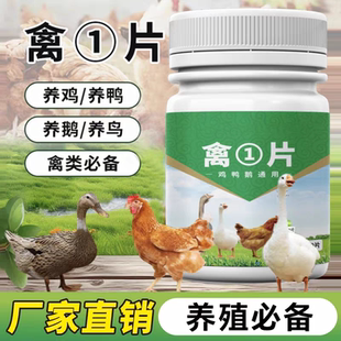 禽一片鸡鸭鹅感冒拉稀呼吸道禽类急救片正品畜牧养殖急救片