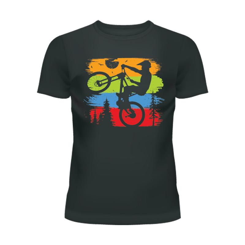 自行车越野骑行运动男女短袖T恤