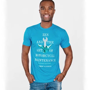 art 艺术直喷短袖 mointenance摩托车维修 T恤 motorcycle the