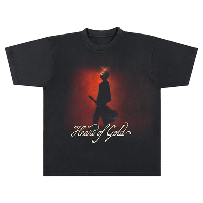 美式复古纯棉短袖T恤男