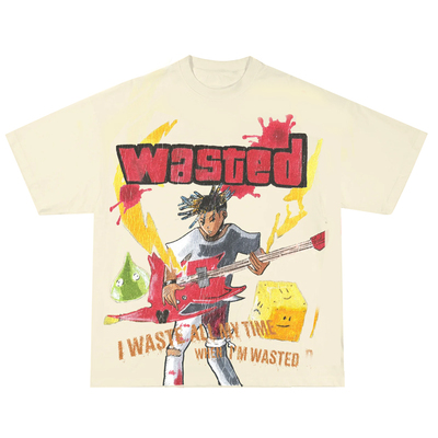 JuiceWRLD说唱嘻哈涂鸦T恤