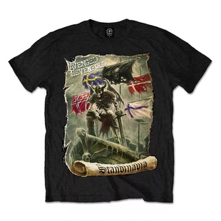 1999年组建队Avenged Sevenfold七倍报应乐队美式复古高街短袖T恤