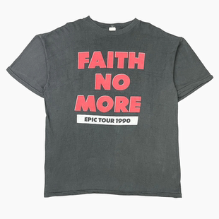 Faith No More信仰破灭乐队另类金属摇滚评价风美式高街短袖男T恤