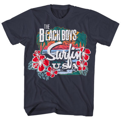 TheBeachBoys短袖复古男士T恤