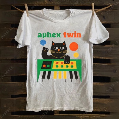 AphexTwin嘻哈摇滚音乐人T恤男