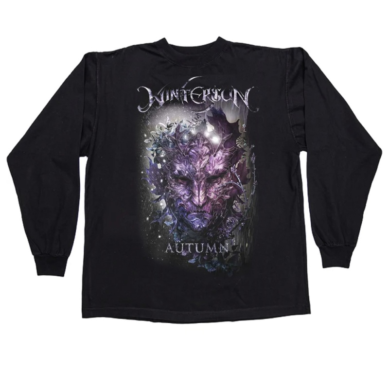 Wintersun冰寒烈日纯棉长袖T恤男