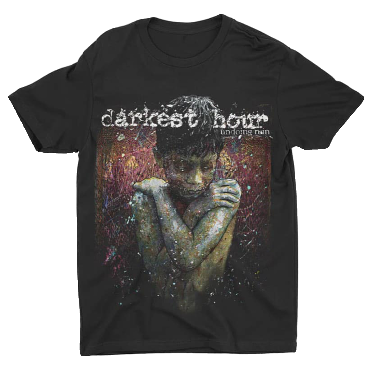 黑暗时刻乐队美式复古短袖T恤