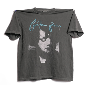 Cocteau Twins极地双子星朋克摇滚乐队美式轻水洗做旧复古短袖T恤