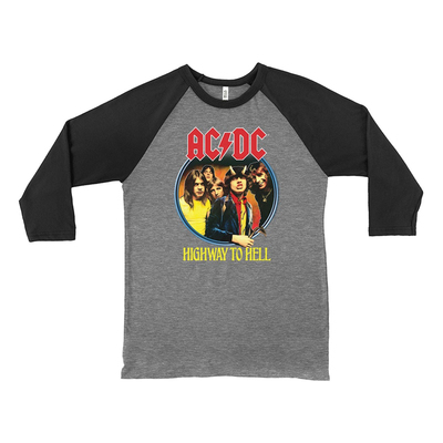 ACD七分袖摇滚朋克男士长袖T恤