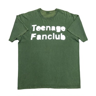 Teenage Fanclub青少年粉丝俱乐部另类摇滚乐队美式高街短袖男T恤
