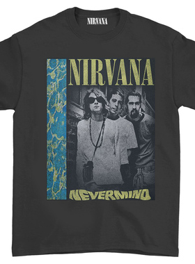 Nevermind Deep End T-Shirt无所谓的深渊  Nirvana乐队涅槃T恤