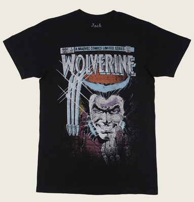 WOLVERINE短袖男士美式复古T恤