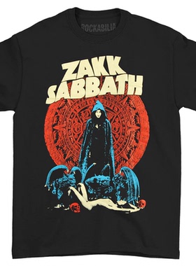 金属乐界ZAKK SABBATH The Replacements乐队欧美高街vintageT恤
