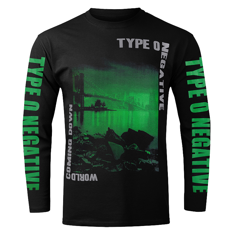 TypeONegative乐队哥特长袖T恤