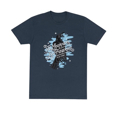 乌鸦葬礼文艺系列直喷短袖T恤