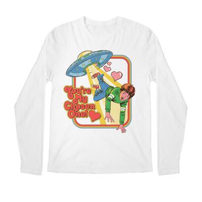 暗黑趣味外星人欧美宽松长袖T恤