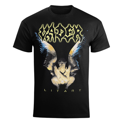 Vader金属乐队暗黑美式复古男T恤