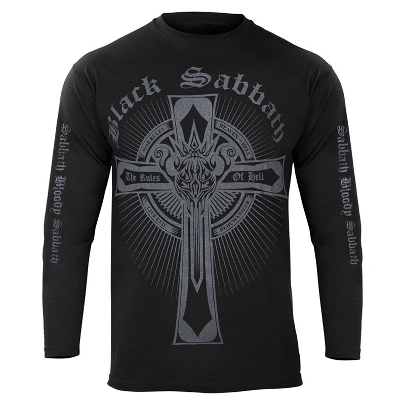BlackSabbath乐队美式长袖T恤男
