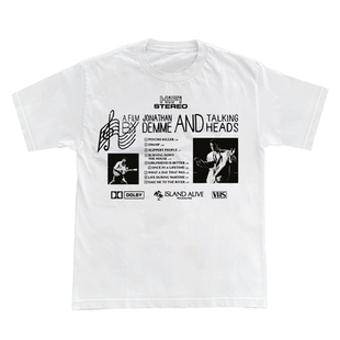 Talking Heads乐队摇滚音乐周边美式复古男宽松T恤女短袖T恤男士