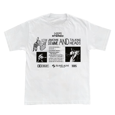 TalkingHeads乐队摇滚T恤男