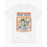 Stay Positive Boy's Classic Vintage Short Sleeve T-Shirt thumbnail 5