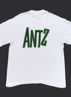 吉他手Antz 酸电android幻形乐队摇滚朋克美式街头男士女短袖T恤