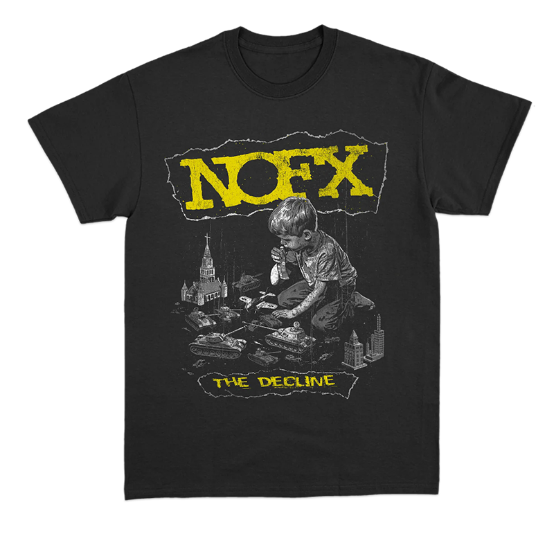 NOFX朋克乐队鲨鱼美式摇滚T恤男