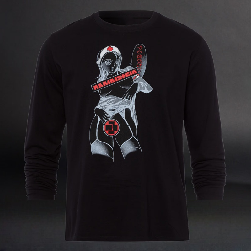 Rammstein拉姆斯泰因纯棉长袖T恤