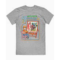 Stay Positive Boy's Classic Vintage Short Sleeve T-Shirt thumbnail 2