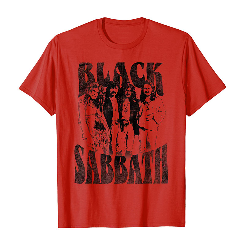 BLACKSABBATH乐队摇滚高街男T恤