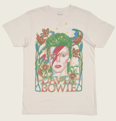 DAVIDBOWIE摇滚美式复古短袖T恤