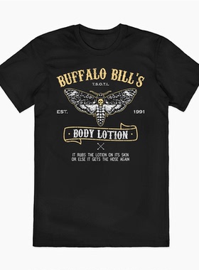 Buffalo Bill's Rubbing Lotion水牛比尔搓肤液 古着BintageT恤