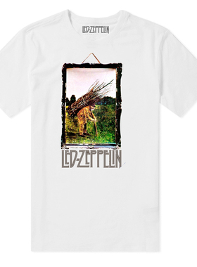 夏季新款LED ZEPPELIN齐伯林飞艇摇滚乐队复古男士短袖T恤T-Shirt