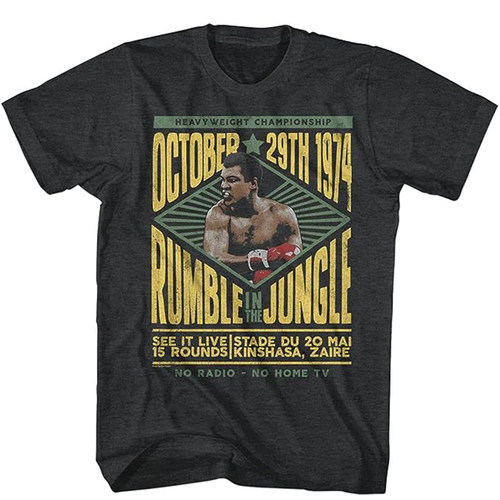 MuhammadAli短袖朋克青年T恤