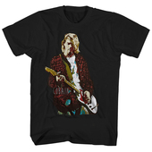 柯本吉他手 Kurt 肖像涅槃摇滚乐队T恤 Shirt Cobain Portrait
