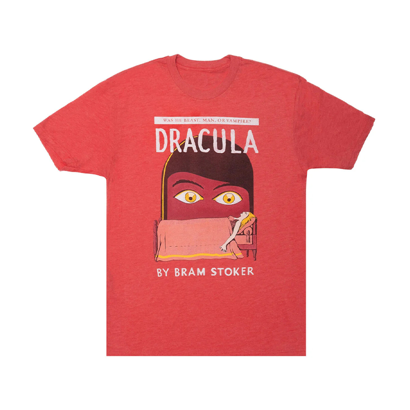 德古拉文学系列美式休闲短袖T恤