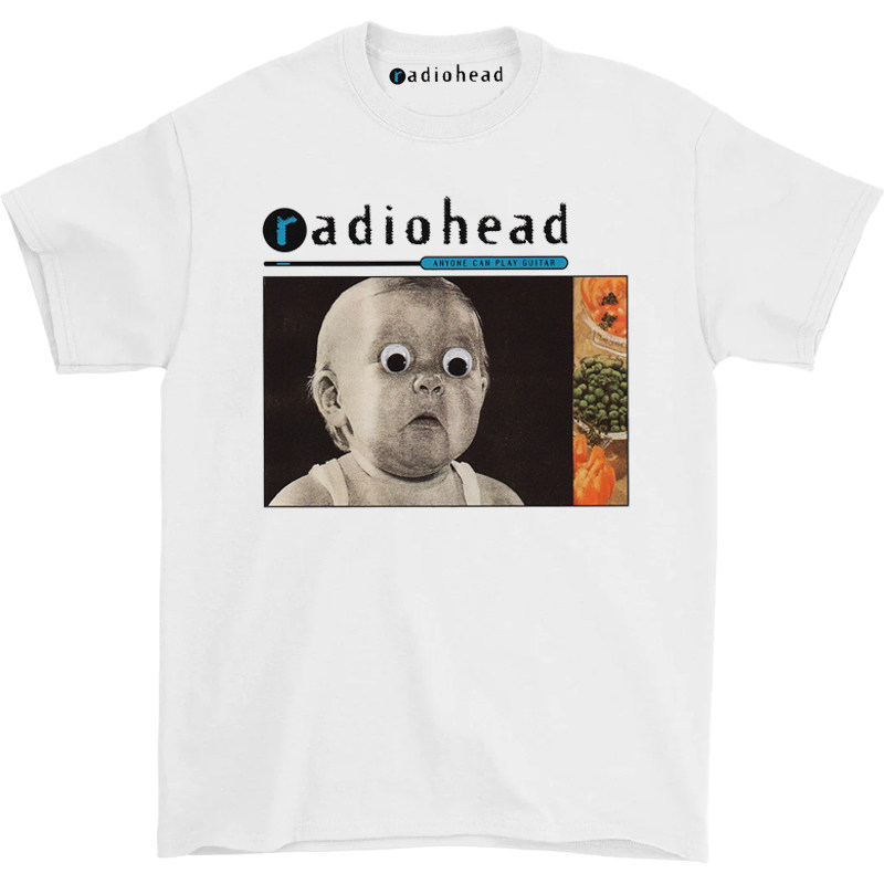 Radiohead短袖摇滚美式复古T恤图片