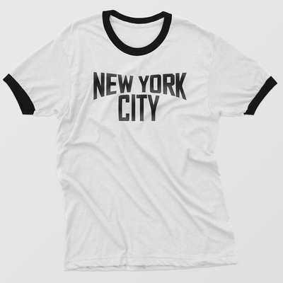 NewYorkCity列侬纽约市复古T恤