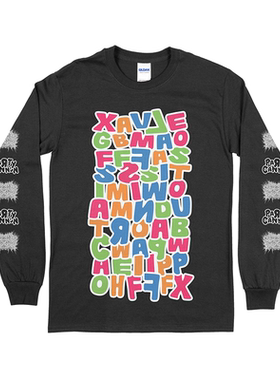 Party Cannon-Volumes Of Vomit Shirt乐队黑金暗黑摇滚男长袖T恤