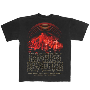 2026新款Imagine Dragons梦龙乐队演唱会版水洗复古短袖男士T恤