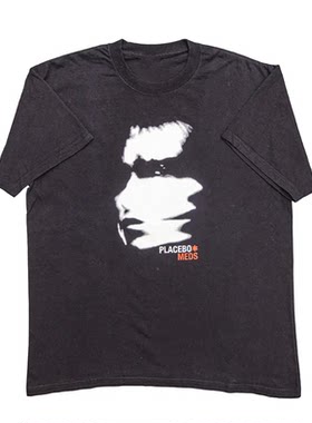 Placebo安慰剂乐队摇滚宽松男T恤