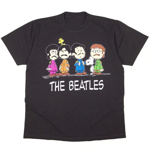 THEBEATLES披头士乐队摇滚男T恤