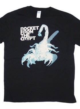 Rocket From The Crypt来自地穴的火箭乐队摇滚美式复古短袖男T恤