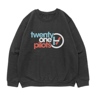 2025年秋冬季21飞行员乐队Twenty One Pilots重磅宽松圆领卫衣男