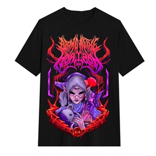 Bring Me the Horizon 飞跃地平线乐队黑金属暗动漫式潮牌短T恤