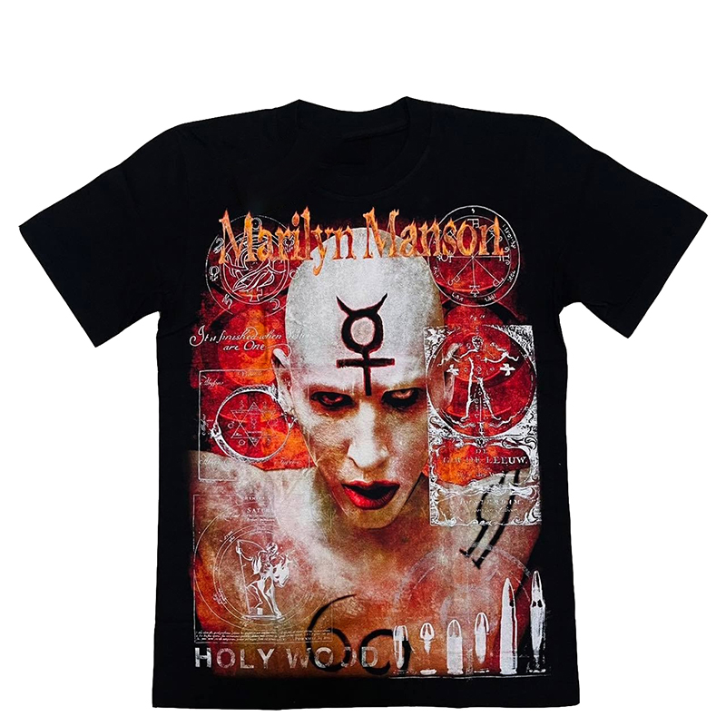 MarilynManson玛丽莲曼森T恤男