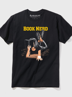 BOOK NERD这个杀手不太冷美式复古经典小众情侣夏季男女款短袖T恤