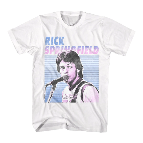 RickSpringfield摇滚歌手男T恤